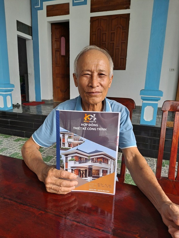 KingHome ký kết hợp đồng thiết kế nhà cho Bác Đức tại Nghi Xuân - Hà Tĩnh