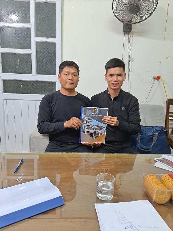 KingHome ký kết hợp đồng thiết kế nhà cho Anh Lợi tại Xuân Hồng - Hà Tĩnh